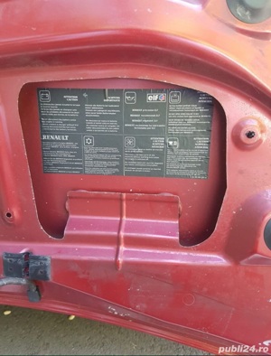 Capota motor renault scenic 2 - imagine 8