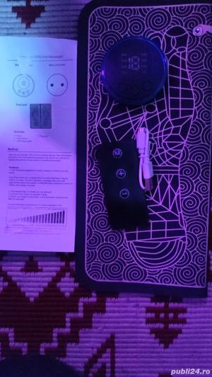 EMS pentru îngrijirea personală Îmbunătățește circulația sângelui Tampă de masaj cu presopunctură 