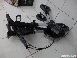 Rolator TOPRO TROJA 2G Premium Plus walker,cadru mers aluminiu cu roti ortopedic modern pliabil - imagine 9