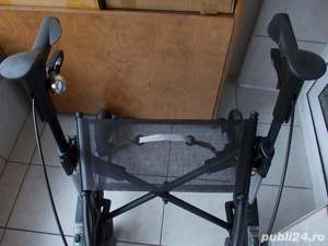 Rolator TOPRO TROJA 2G Premium Plus walker,cadru mers aluminiu cu roti ortopedic modern pliabil - imagine 6