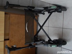 Rolator TOPRO TROJA 2G Premium Plus walker,cadru mers aluminiu cu roti ortopedic modern pliabil - imagine 4