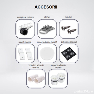 Pompa de deseuri Pneukraft400 Pompa cu tocator wc - imagine 11