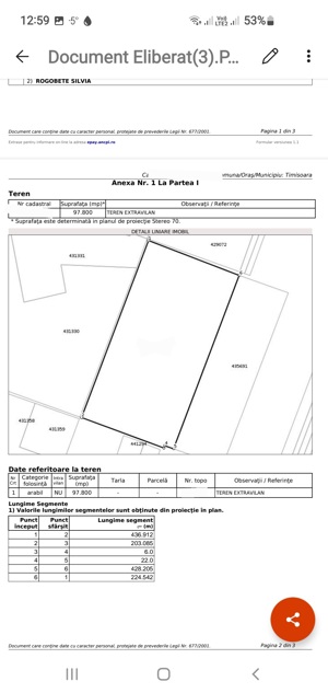 Teren 9.78 Ha | Calea Torontalului - imagine 2