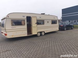 Rulota Tabbert Baronesse 2 axe ,pret de iarna