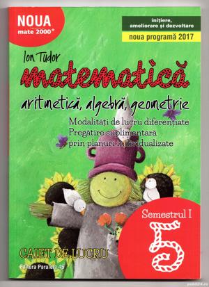 matematica algebra, geometrie caiet de lucru  semestrul i 6 de ion tudor