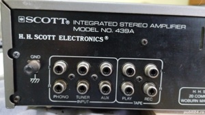 Scott 439a amplificator equalizer (cititi anuntul) - imagine 5