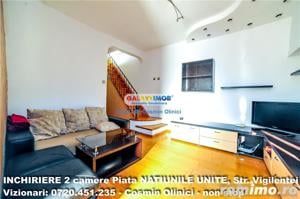 2 camere NATIUNILE UNITE, tip duplex, scara interioara, 5 min. metrou - imagine 3