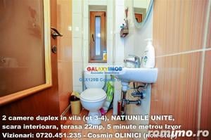 2 camere NATIUNILE UNITE, tip duplex, scara interioara, 5 min. metrou - imagine 9