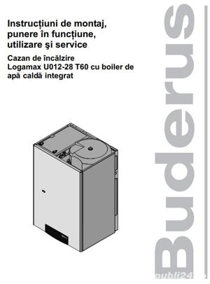 Vand sau dezmembrez centrala Buderus Logamax U012-28 T60 - imagine 2