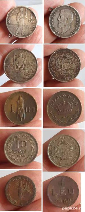 5 monede vechi Romania, 1914-1956 - imagine 4