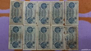 5 Reichmark,fara data,perioada 1939-1944. - imagine 2
