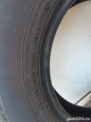 Anvelope Dunlop AT20 Grandtrek 195/80 R15 S+M 4 buc + 1 buc rezerva, aproape noi - imagine 4