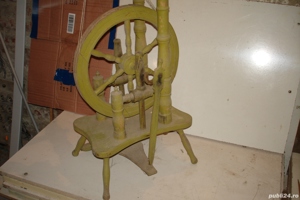 Furca de tors lana - 1930 - imagine 3