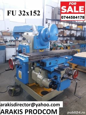 Diferite masini-unelte: strunguri, freze, masini de alezat si frezat, masini de gaurit, etc. - imagine 4