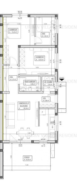 Casa Duplex Parter in cartierul Urban Village din Mosnita Noua - imagine 6