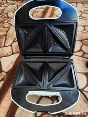 PHILIPS,aparate sendvisuri,NOU,ambalaj original,PROSPECTE,placi=TEFLON,700 w,220 volti,bijuterie LUX - imagine 4