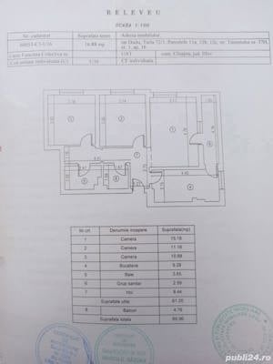 Vand apartament 3 camere bloc 2016 Militari Residence - imagine 2