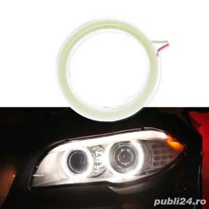 Kit Inele ANGEL EYES gen BMW COB Super Bright 70mm-80mm-90mm-100mm-110mm-120mm - imagine 7