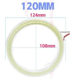 Kit Inele ANGEL EYES gen BMW COB Super Bright 70mm-80mm-90mm-100mm-110mm-120mm - imagine 6