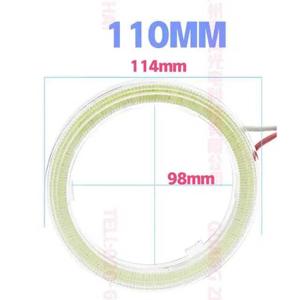 Kit Inele ANGEL EYES gen BMW COB Super Bright 70mm-80mm-90mm-100mm-110mm-120mm - imagine 5