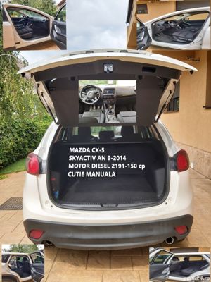 Mazda CX5 Skyactiv Schimb Cu: Autoutilitara Doka Ford Mercedes WV Iveco Remorca Vlemmix  Tiny House  - imagine 3