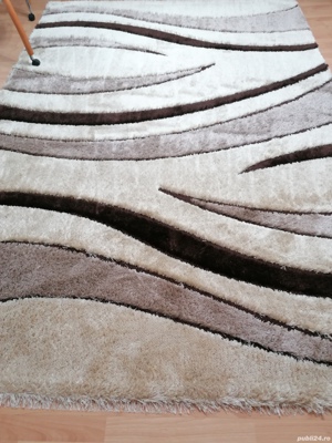 Covor cu fir lung elegant - imagine 2