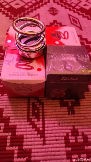 Mini incalzitor cinetic portabil, difuzor de parfum - imagine 2