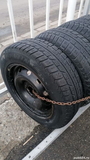 Vand roti logan cauciucuri cu jante 160 lei /bc - imagine 2