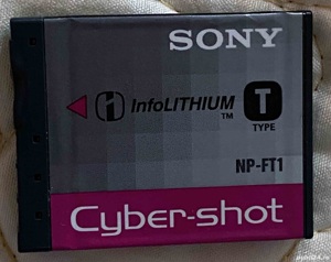 Acumulator Litiu-Ion SONY NP-FT1