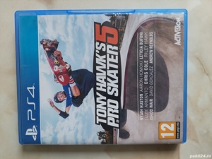 [PS4] Vând joc Tony Hawk's Pro Skater 5 pentru PlayStation 4 IMPECABIL