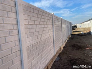 Garduri din placi de beton - imagine 5
