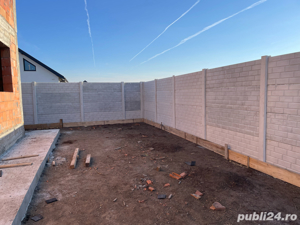 Garduri din placi de beton - imagine 4