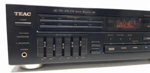 TEAC AG 550 EQ amplificator stereo receiver AM FM cu egalizator