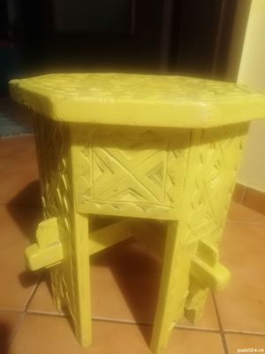 vand masuta cafea octogonala stil otoman - imagine 2