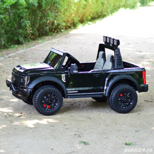 Masinuta electrica Ford Super Duty F450, 2x 150W, 24V 14Ah