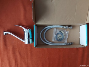 Baterie chiuveta baie, inclusiv accesorii (furtune si sist prindere) - imagine 8