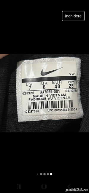 Bascheți Nike  - imagine 2