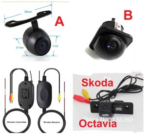 Camera marsalier mai multe modele si Kit wireless fara fir RCA Navifly 2.4G pentru conexiune