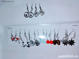 Bijuterii fashion Handmade: Cercei, Coliere, noi ambalate individual - imagine 5