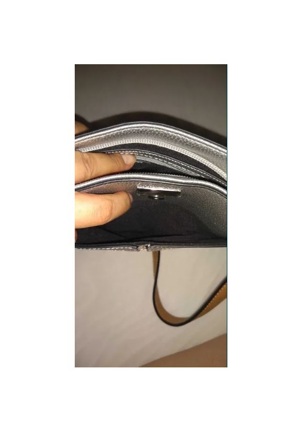 Poseta  Geanta Principles Debenhams UK, argintiu-bej, bareta lunga - imagine 8