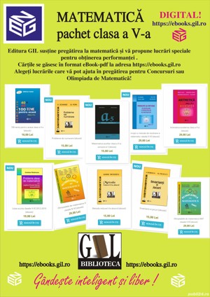 Clasa a V-a Matematica - auxiliare, culegeri, recomandari