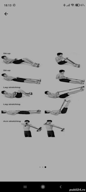 Aparat fitness corzi elastice Dynamic Body Trimmer Nou - imagine 2