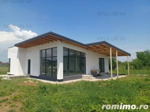 Săbăreni, casă nouă, parter, 4 camere, 135 mp, curte 480 - imagine 2