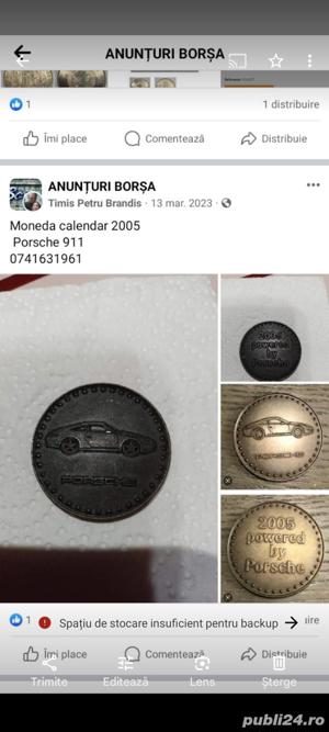 Moneda calendar Porsche 911 2005