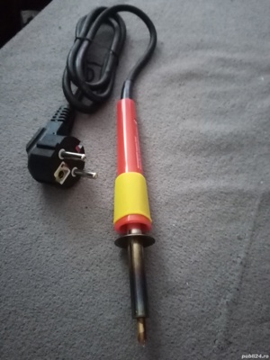     .fludor .Statie de lipit pe acumulator parkside si letcon cu acumulator inclus incarc usbs - imagine 3