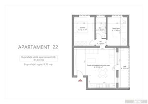 Apartament 3 camere - imagine 2