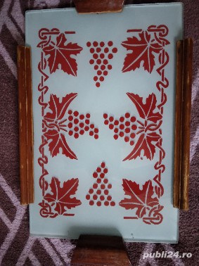 Tava veche pentru servit. - imagine 2