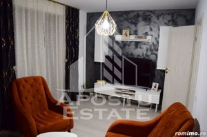 Apartament cu 2 camere, lux, 56mp + curte de 120mp, zona Aradului - imagine 2