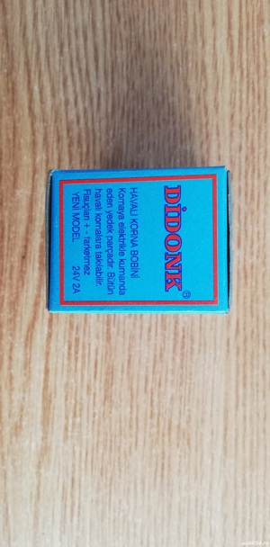 Electrovalvă pentru goarnă/claxon cu melodie, 24 de volți, NOUĂ - imagine 4