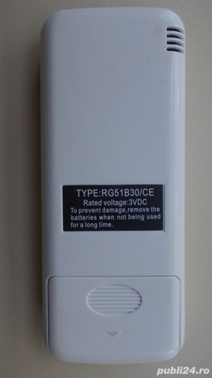 Telecomanda aer conditionat COMFEE RG51B30 CE Midea Sandstrom,FUJITSU AR-JE5 - imagine 3